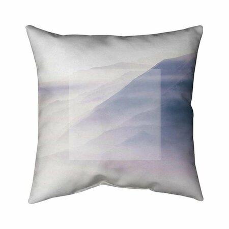 FONDO 26 x 26 in. Mist-Double Sided Print Indoor Pillow FO2779157